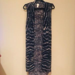 Chico’s long vest